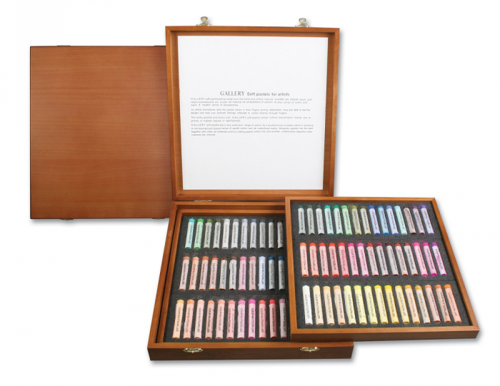 MUNGYO Gallery Artists Soft Oil Pastel 120 Color Paper Box Set