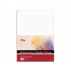 A4, Acrylic Paper / Oil Painting Paper Pack (100% Cellulose) - Campap