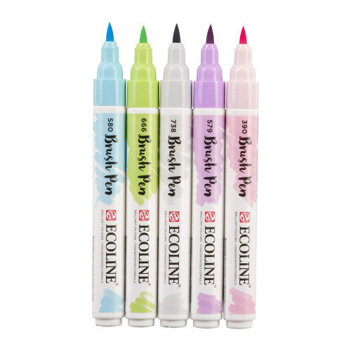 ECOLINE BRUSH-PEN SET OF 5 COLOURS at Rs 1350/piece, Vasant Kunj, New  Delhi